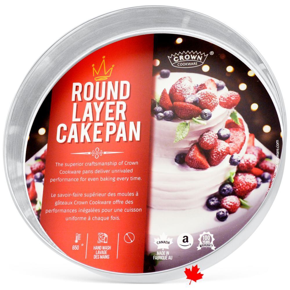 Round Cake Pans, 4 inch Deep – Crown Cookware