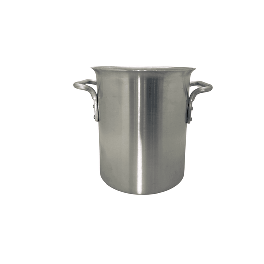  STOCKPOT 1/8" ALUM W/COVER, 9L 8.5"D X 10.5"H - Crown Cookware, Canadian Made, Premium Quality, Food-Grade 