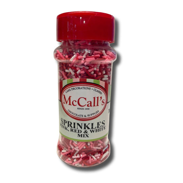 Sprinkles Pink Red & White Mix 70 g