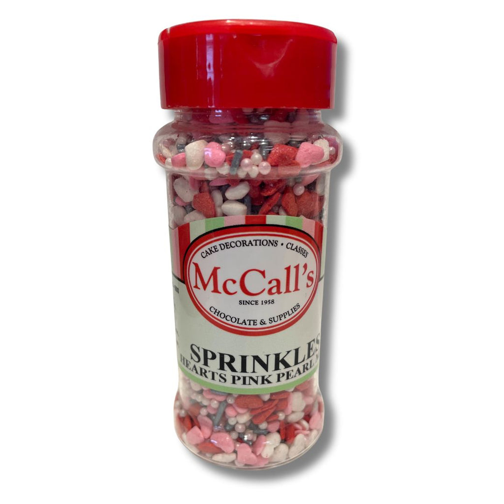 Sprinkles Hearts Pink Pearl Mix 80 g