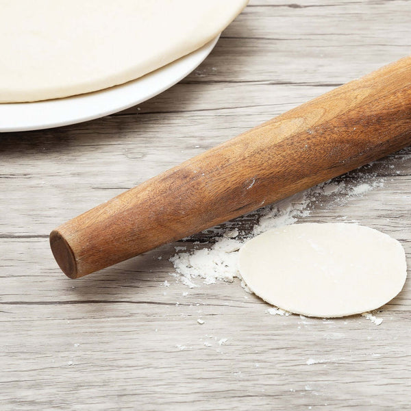 951-28981 Gourmet Acacia Wood French Rolling Pin, 20-Inches - Rolling Pin, Dough Rolling, Sturdy, Wood