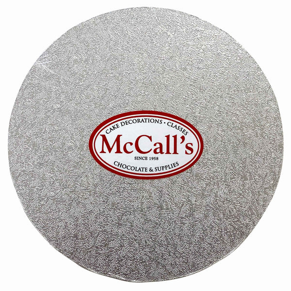 CAKE BOARDS - 3MM THICKNESS (1 PIECE) - Cake Boards, Silver, Round, 8