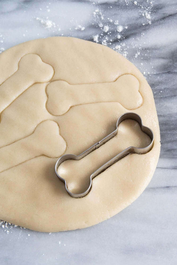 COOKIE CUTTER 1 PIECE - Pastry, Biscuit, Cookie Cutter, Dog Bone, Stainless Steel 7.62 cm