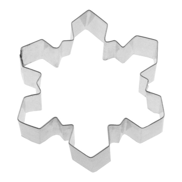 COOKIE CUTTER 1 PIECE - Stainless Steel, reusable, Christmas Cookie Cutter, Snowflake, 3