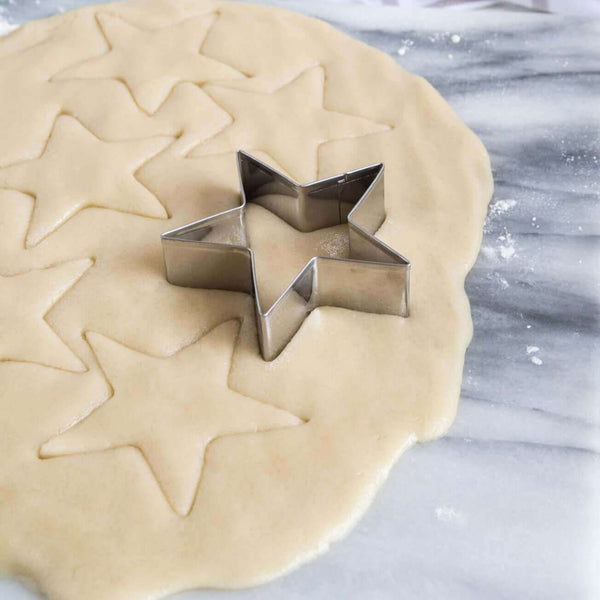 COOKIE CUTTER 1 PIECE - Pastry, Biscuit, Cookie Cutter, Star, Stainless Steel, 7.62 cm