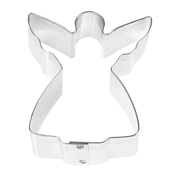 COOKIE CUTTER 1 PIECE - Stainless Steel, Precise, Durable, Christmas Cookie Cutter, Angel, 3