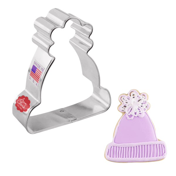 EXCLUSIVE COOKIE CUTTERS, Food-Safe American Steel, Winter Hat 3