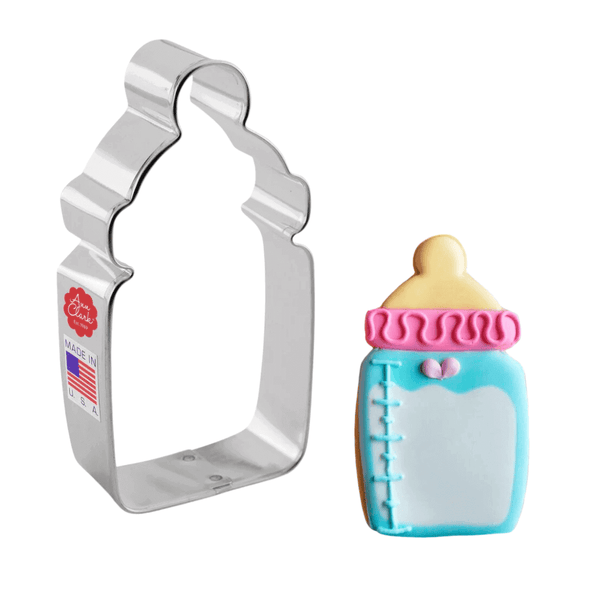 EXCLUSIVE COOKIE CUTTERS, Food-Safe American Steel, Baby Bottle 4