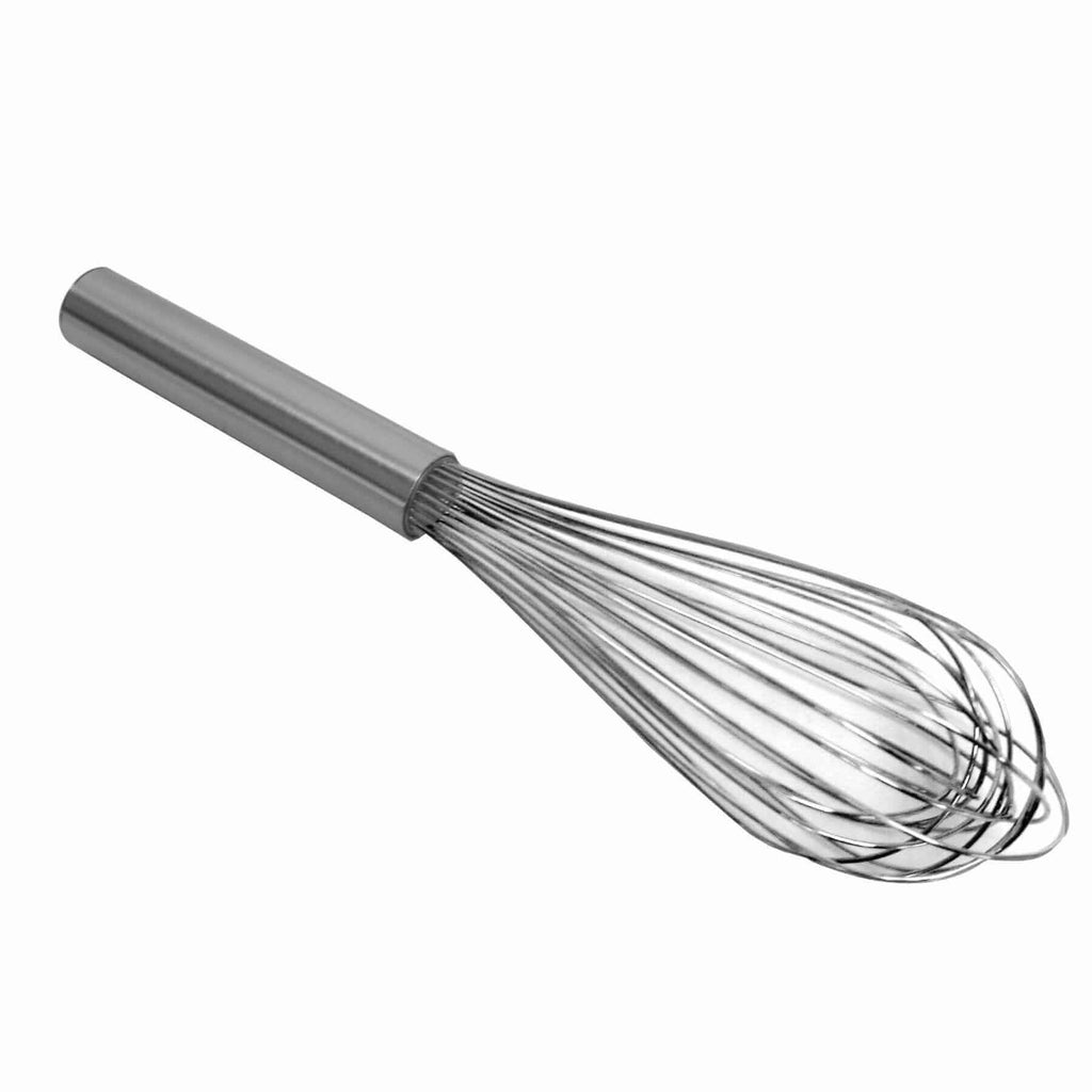 FRENCH WHIP - 10" - Professional Whisk, Stainless Steel, Heavy-Duty, Durable, Stainless Steel Whip