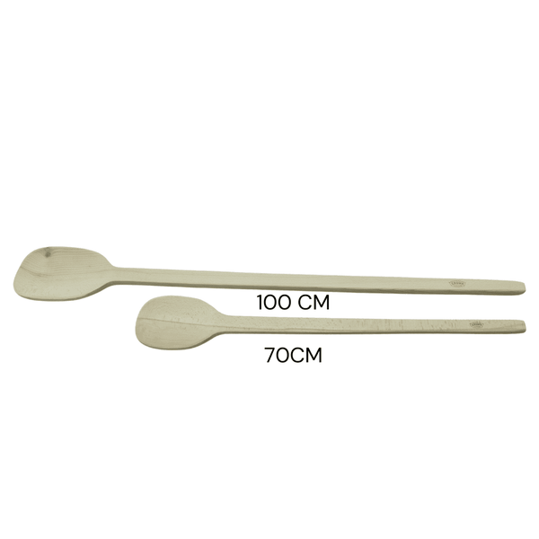 GIANT WOOD SPOON, ideal for cooking and stirring large quantities - Crown Cookware