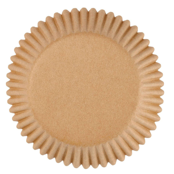 MUFFIN & CUPCAKE LINERS - Baking Cups, Beige, Jumbo, Baking Liners 