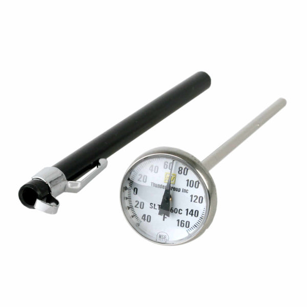 POCKET THERMOMETER: -40 TO 160 - Portable, Compact, Thermometer, -40F - 160F, Stainless Steel, NSF Approved