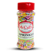 SPRINKLES NATURAL COLOR CARNIVAL 85G - Sprinkles, Multi-Colour, Vibrant, Baking, Crunchy, McCall's, Jimmies 