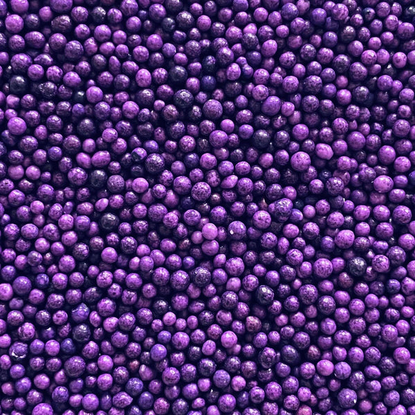 SPRINKLES NON - PAREIL PURPLE 100G -Purple Sprinkles, Vibrant, Round, Crunchy, Bright, McCall's 