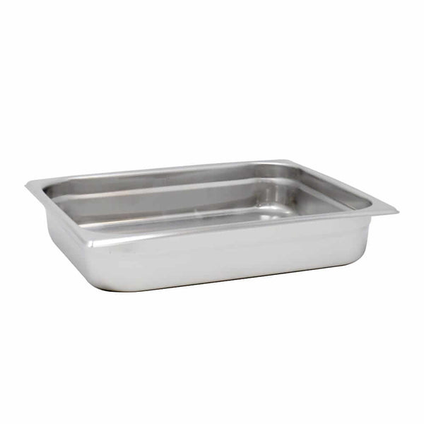 STAINLESS STEEL FULL SIZE HOTEL PANS/ANTI - JAM PANS (20 - 3/4 INCH X 12 - 3/4 INCH) - Base of product - Crown Cookware