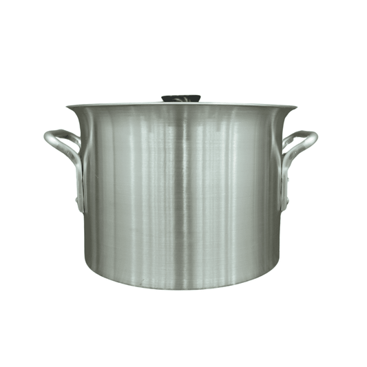 Stock Pot Aluminum, 14L, 10.75" x 8"H - Crown Cookware, Made in Canada, High-Quality, 14.79 QT