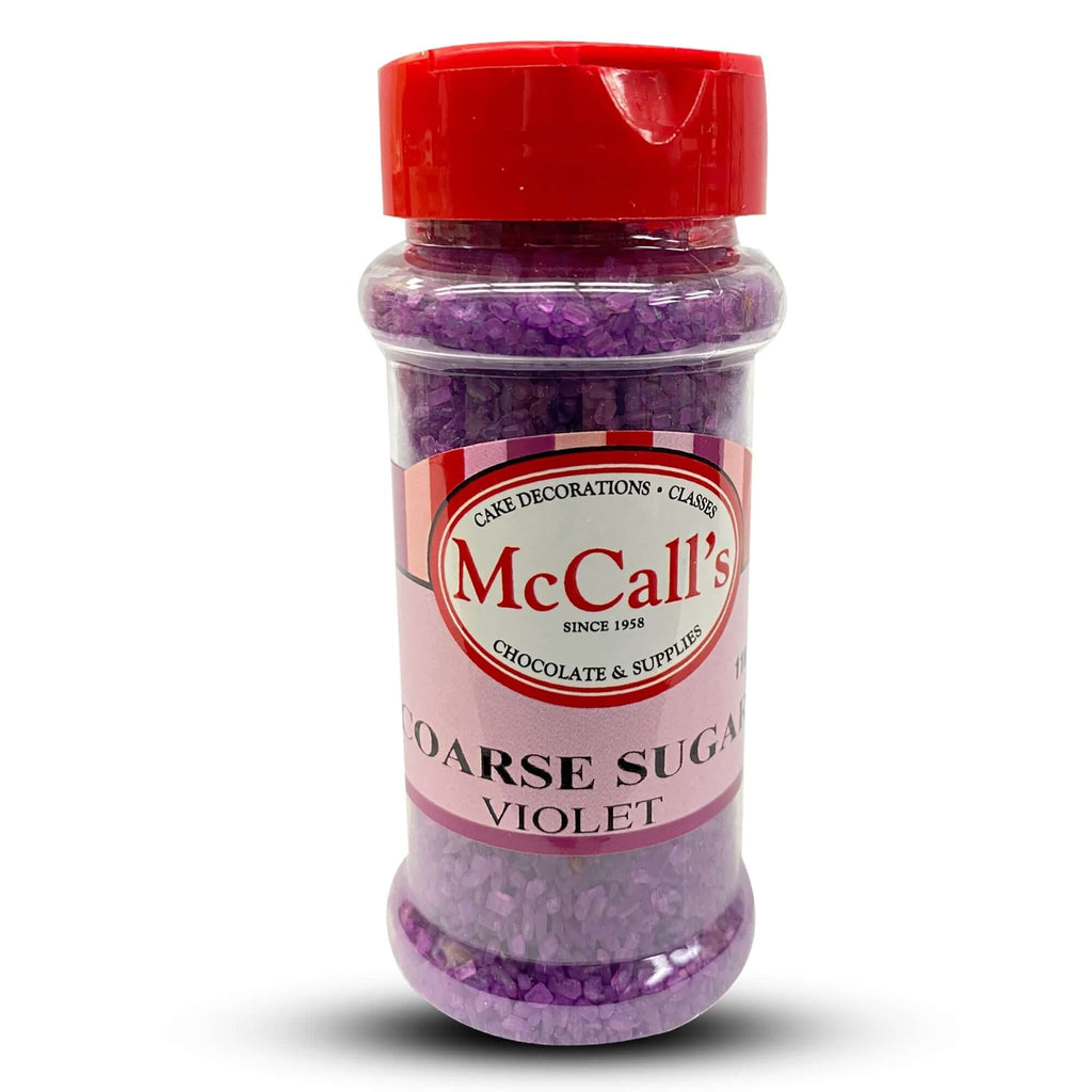 SUGAR COARSE VIOLET 100G - Sprinkles, High-Quality, Radiant, McCall's 