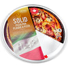 Traditional Solid Pizza Pans - Crown Cookware, Canadian Made, Aluminum, Solid, High-Gauge