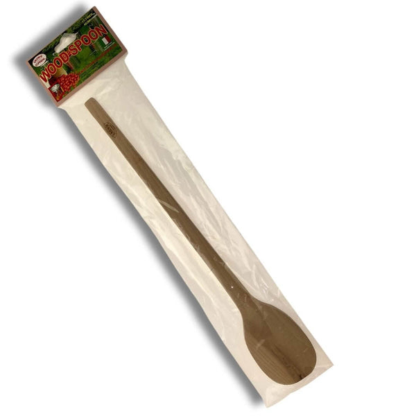 WOOD SPOON HD GIANT 45CM - Giant Wood Spoon, Traditional, Italian Made, Scratch-Free Utensil