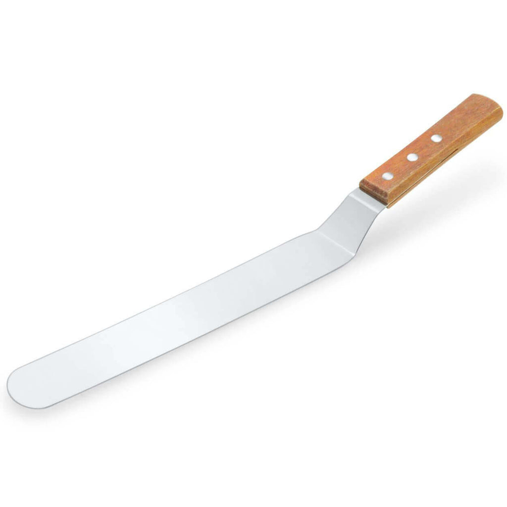 9 1/2 "Offset Spatula -Stainless Steel Spatula, Offet, Cake Decorating Spatula, Icing Spatula, High-Quality, Durable