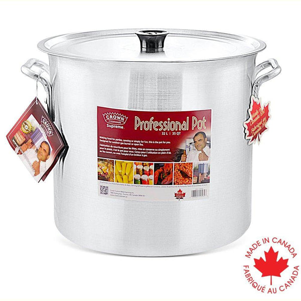 Stock Pots with Lid - Crown Cookware